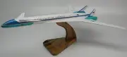 Boeing Sonic Cruiser Air Force One AF1 Airplane Desktop Wood Model Free Shipping