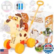 Automatic Bubble Machine Toddler Toys: Dog Bubble Lawn Mover for 3 4 5 1 2 Ye