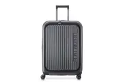 Delsey Securitime ZIP Top Opening 66cm Medium Exp Luggage - Anthracite