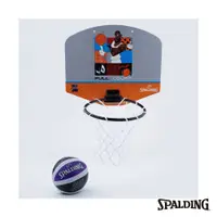 在飛比找PChome24h購物優惠-SPALDING 怪物奇兵 LeBron 灰色小籃板 (內含