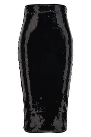 ALEXANDRE VAUTHIER Mesh Midi Skirt