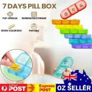 7 Day Dispenser Container Tablet Daily Case Medicine Organizer Pill Box Weekly
