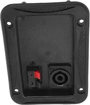 Parliky Stage Speakers and Speaker Connections Terminal Speaker Terminal Panel Replacement Wiring Board Loudspeaker Connector Accessory Stage Use Wiring Board Black