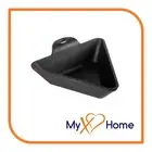 10 oz. Triangular Server Pre-Seasoned Heat-Treated Mini Cast Iron (1 Skillet)