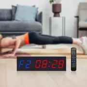 Gym Timer Digital Display for Garage Clock Workout Clock