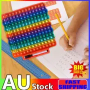 Multiplication Flash Cards+Pop Fidget Chart-156Hole Punched Math Game Flash Gift