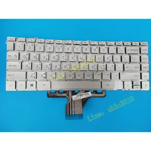 HP惠普 ENVY 13-BA 13T-BA 13-BD 13-AY TPN-C147 C145 中文筆電鍵盤銀色