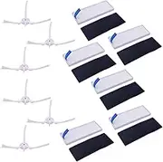 Main Brush Roll Brush Side Brush Mop Cloth HEPA Filter Compatible with 360 S6 Robotic Vacuum Cleaner Spare Parts Accessories (Color : 6 Brush 6 HEPA)