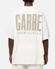 [CARRE] Carre Premium Essentials T-shirt Off White - Size XS XS Off White