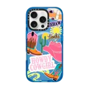 iPhone 16 Pro Impact Case MagSafe Compatible Howdy Cowgirl