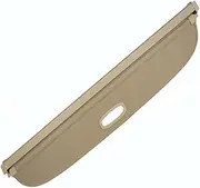 MEXWLOP Trunk Cargo Cover, for VW, for Tiguan 2010-2016, Safety Shield Rear Luggage Curtain Partition Privacy Car Accessories Retractable Trunk Shelf(Beige)