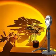 Sunset Lamp, Sunset Lamp Projector, Sun Lamp, Sunset Light Projection Lamp, USB Sunset Aura Lamp Ambience, Sunset Lamp, Sunset Effect Lamp for Photography
