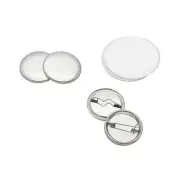 ChiButtons 32mm Metal Pin Badge Round [Metric System] (300 Sets)