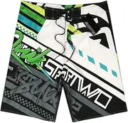 Men Swim Beach Shorts Mens Swimming Trunks Swimsuit Man Bermuda Beachwear Surf Board Bathing Suit Pocket