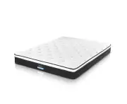 Queen Size Euro Top Mattress Medium Firm Bonnell Spring Hypoallergenic 21cm