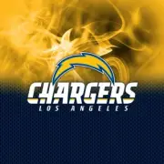 KR Strikeforce ON FIRE NFL Team Bowling Towel LA CHARGERS NAVY/YELLOW