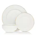 Godinger Pique 18-Piece Dinnerware Set - Exclusive