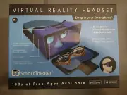 Virtual Reality Headset for SmartPhones Blue by SmartTheater