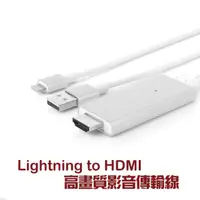 在飛比找momo購物網優惠-Apple iPhone/ipad 8pin to HDMI