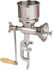Generic Manual Grinding Machine Manual Grinder Table Clamp Stainless Steel Manual Grain Grinder