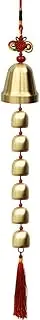 Wind Chimes Witches Bells FengShui Lucky Bell,for Outside Pure Copper Bell Feng Shui Eaves Wind Chime Pendant Shop Door Hanging Suitable for Porch Terrace Car Pendant Wind Bells(Color:B) (Color : A)