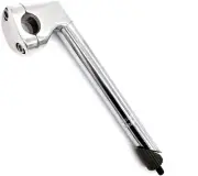 Road Bike Stem Fixed Gear Bicycle Gooseneck Handlebar Stem 22.2X22.2X220Mm Silve