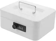DIYEAH Box Lock Box for Cash and Valuables Secure Storage Container with Combination Lock for Home Office Use present for Birthdays and Weddings