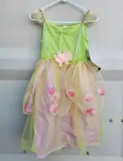 Target Kids Petal Fairy Child Costume. NWT Large 10-12 DRESS ONLY