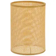 Square Rattan Lamp Shade Pendant Light Shades for Table Lamps Wicker