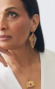 [Amrapali] 18K Yellow Gold Click-Bait Neckpiece