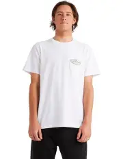 [Quiksilver] Off Course Short Sleeve in White