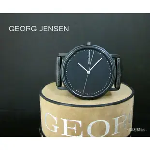 【摩利精品】GEORG JENSEN喬治傑345霧黑IP電鍍錶*真品* 低價特賣中