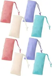 OATIPHO Bath Foaming Soap Holder Net Soap Holder Drawstring Foaming Net for Travel