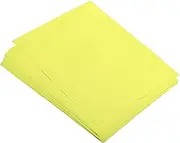 sourcing map 50 Sheets Colored Copy Paper A4 Printer Paper 75gsm Fluorescent Yellow for Office Printing, Document Copying, Invitations, Forms, Art Projects