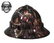 Custom Hydrographic Safety Hard Hat IRONMAN PRO CHOICE WIDE BRIM