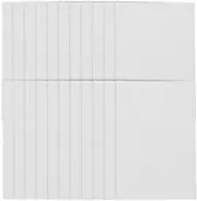 20 Sheets Double Sided Iron Hemming Tape for Non Woven Fabric No Sew Adhesive Strips for Clothing Pants and Home Decor