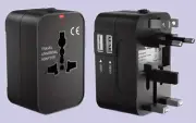 Brand NEW Power Universal Travel Plug Adapter USB Ports USB+ Type C World Travel