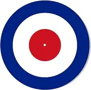 Mod Target DJ Slipmat Record Player Turntable Decks 12 Inch