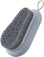 Heavy Duty Nail Brush Fingernail Scrub Brush Hand and Nail Cleaning Brush Hand Scrubber Durable Stiff Bristle Fingernail Brushes Nail Scrub Brushes Handle Grip Nail Brush for Men and Women