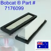 for 2 Bobcat AC Cabin Air Filter 7176099 S630 S650 S740 S750 S770 S850 T450 T550