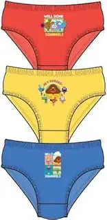 [TDP Textiles] Boys Toddler Official Hey Duggee Character Hipster Briefs 3 pairs per pack - 33346