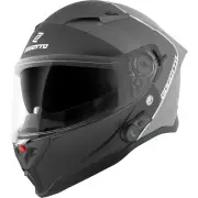 H153 BT SPN Black Grey Bluetooth Helmet