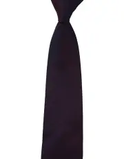 [Gibson] Textured Silk Slim Tie in Purple