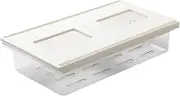 Under Shelf Storage Drawer,Large Capacity Pull Out Cupboard Storage Organizer - Space Saving Bin, Multifunctional Clear Tray with Drain Hole For Home Organization