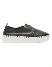 [Sandler] Central Sneakers in Black Leather