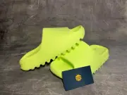 adidas Yeezy Slide "Glow Green" GX6138 - All Sizes - Express Shipping