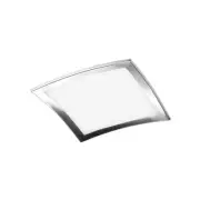 Jesco Lighting CTC609M Sui 4 Light 16.13 inch Chrome Flush Mount Ceiling Light