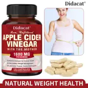 Apple Cider Vinegar Capsules - Weight Control,Fat Burning,Weight Loss Management