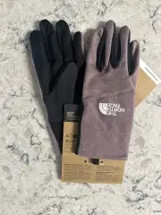 The North Face Womens Indie ETip Gloves Sz Large Fawn Grey Heather Pink NWT