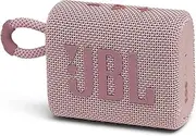 JBL Go 3, Original JBL Pro Sound, Bold Style and Ultra-Portable Design, IP67 Waterproof and dustproof, Wireless Bluetooth Streaming, 5 Hours of Playtime, Pink